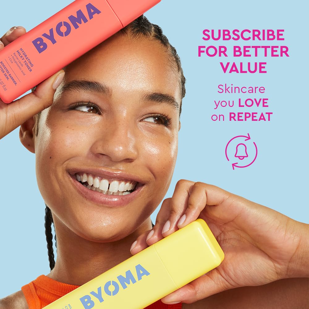 BYOMA Hydrating Milky Toner - Dewy, Ultra Hydrating Toner for Face - Soothes Skin, Locks in Moisture, Reduces Redness - Barrier Repair - 5.07 fl oz