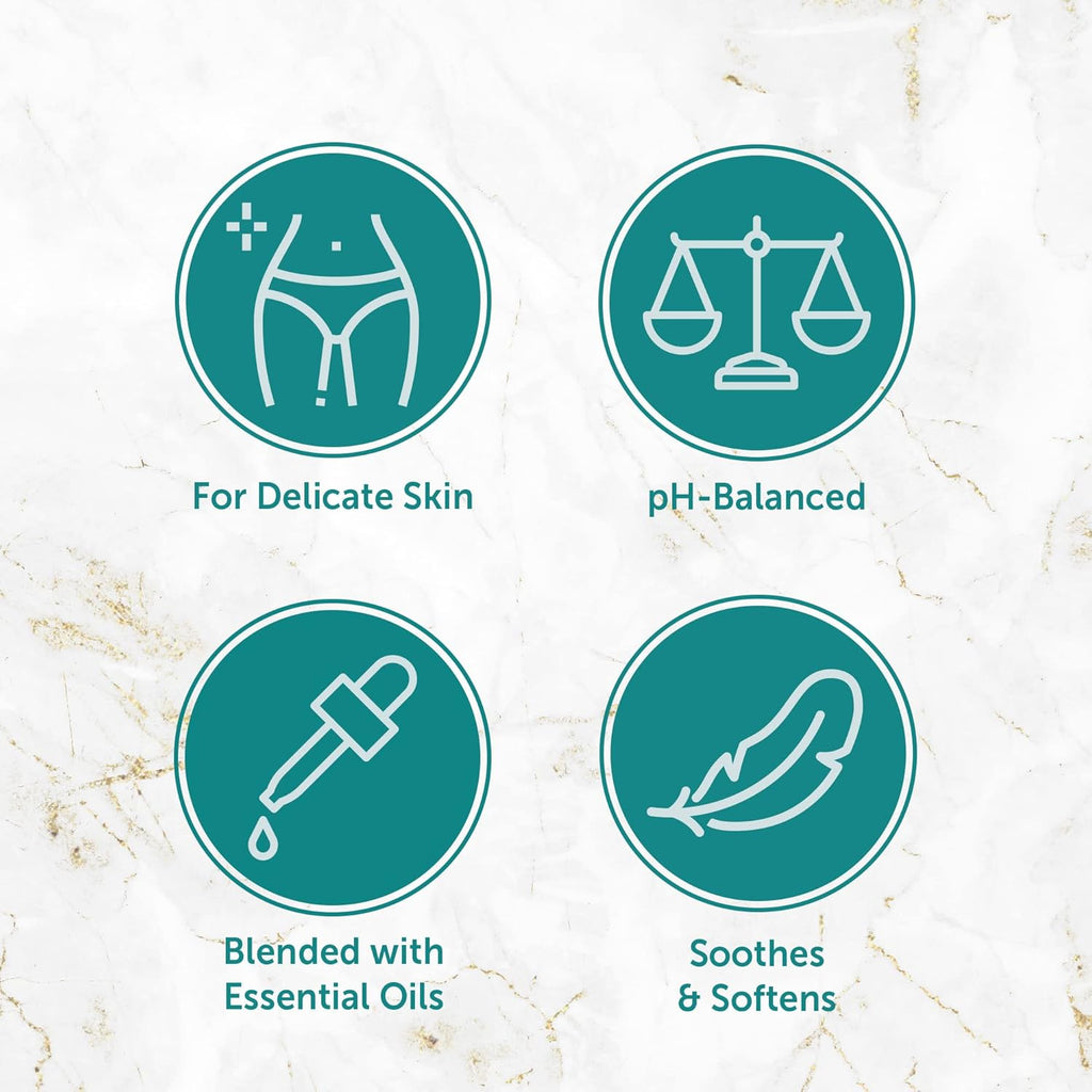 Summer's Eve Spa Daily Intimate Beauty, Luxurious Skin Serum, Post Shave Fragrance Free Women’s Hydrating Serum, 1oz Tube